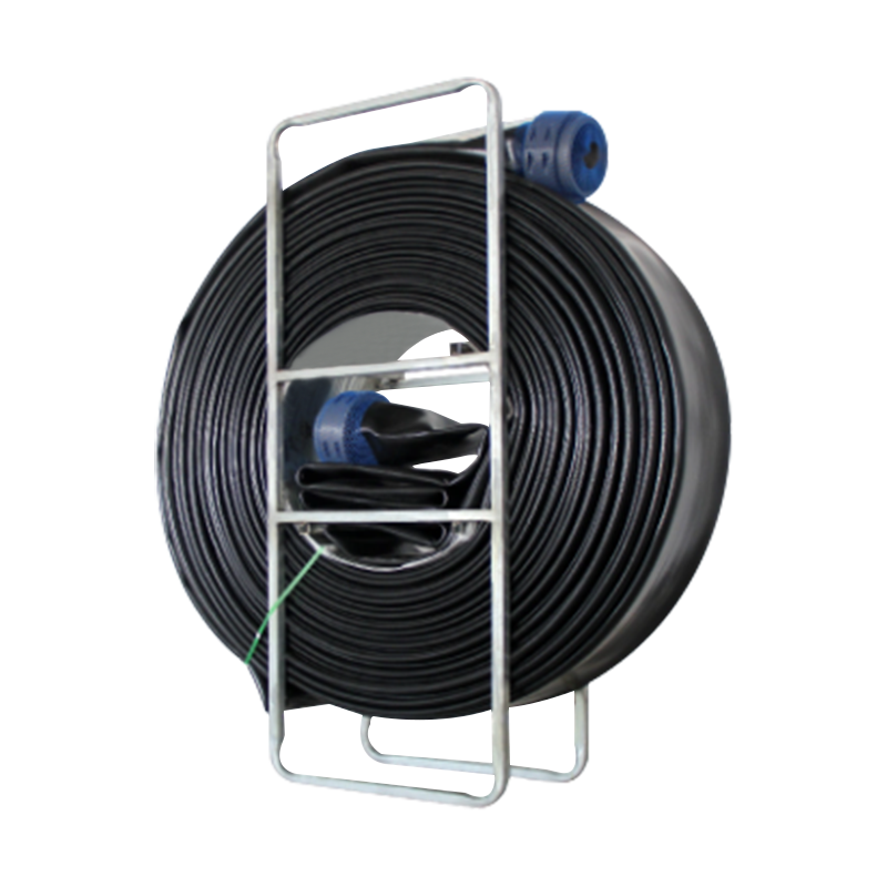 짜는 TPU Layflat 파쇄 호스를 통과합니다